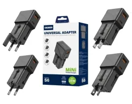 adapter-4w1-ladowarka-sieciowa-wtyk-uk-eu-us-azja-1-x-usb-c-1-x-usb-25w