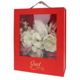 czerwony-flower-box-torebka-prezentowa-na-kwiaty-walentynki-33x25x10-cm