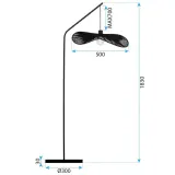 toolight-lampa-app1834-1f-black-dlugosc-wysokosc-183-cm