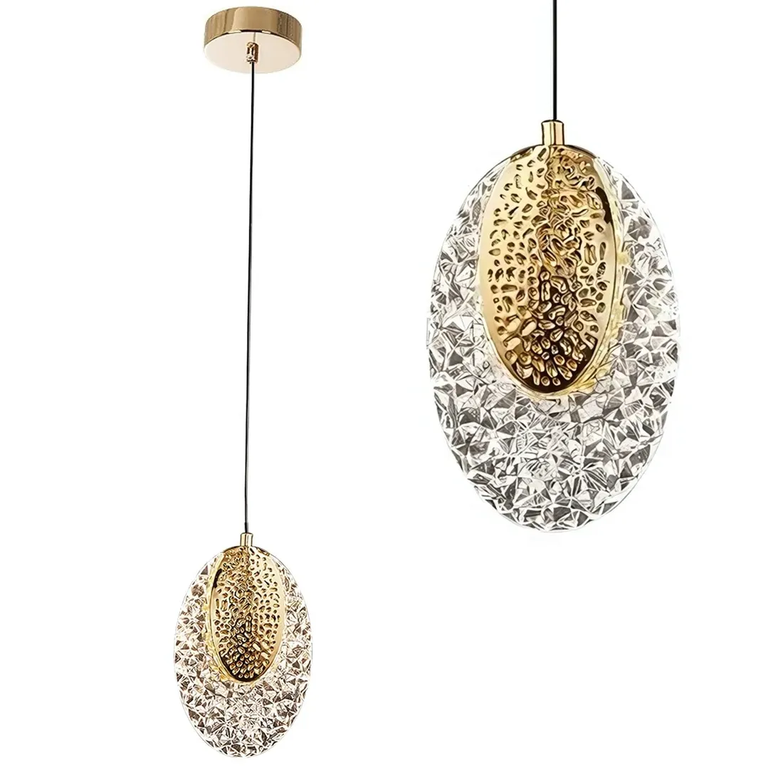 lampa-sufitowa-wiszaca-led-krysztalowa-zlota-transparentna-glamour-toolight-stan-nowy