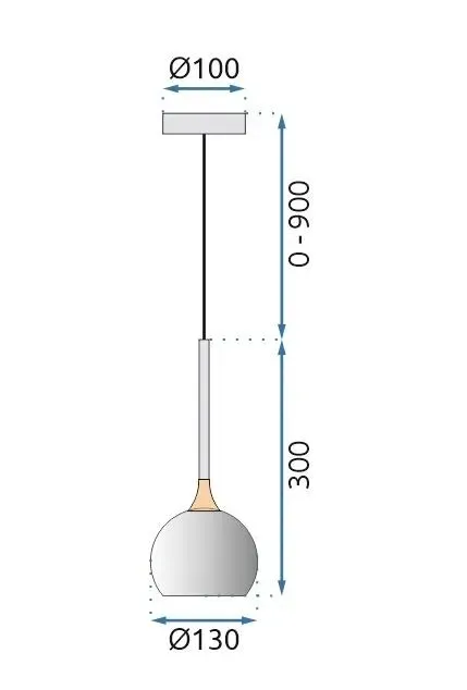 toolight-lampa-g087-1cp-black-chrome-stan-nowy