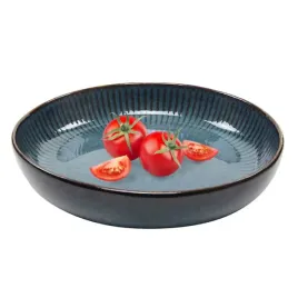 talerz-gleboki-21-cm-ceramiczny-mira-niebieski-nowoczesny-stylowy
