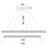 toolight-lampa-ms011-cp-rose-gold-srednica-szerokosc-klosza-60-cm