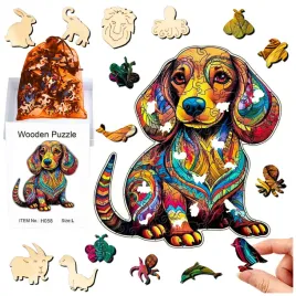puzzle-drewniane-a4-pies-dwustronne-174el-ukladanka-prezent-dla-dzieci