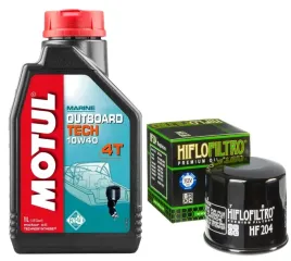 filtr-hiflo-olej-motul-10w40-outboard-tech-yamaha-marine-f15-portable