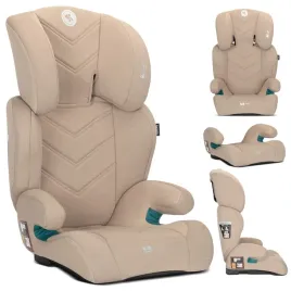 fotelik-samochodowy-100-150cm-isize-lorelli-speed-bezowy-poddupnik