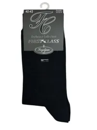 skarpety-bawelniane-meskie-eleganckie-krystjan-plaski-szew-r-40-43-czarne