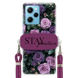etui-do-xiaomi-poco-x5-pro-sliwkowy-sznurek-crossbody-uchwyt-purple-roses