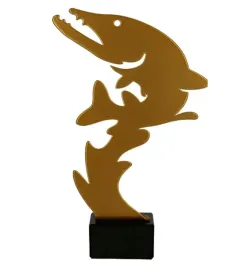 statuetka-metalowa-szczupak-ryba-21cm-opis-gratis