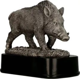 myslistwo-dzik-statuetka-odlew-trofeum-15cm-opis