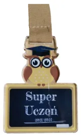 medal-sowa-najlepszy-uczen-prymus-wstazka