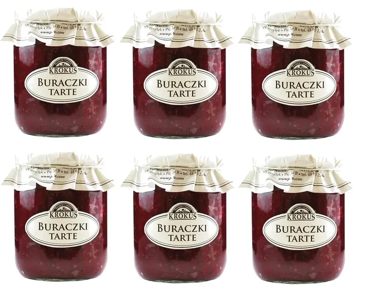 ZESTAW 6x BURACZKI TARTE KROKUS 500G