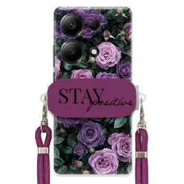 etui-do-xiaomi-note-14s-4g-sliwkowy-sznurek-crossbody-uchwyt-purple-roses