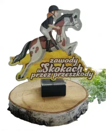 statuetka-akrylowa-skoki-przez-przeszkody-kon-opis