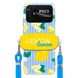 etui-do-xiaomi-poco-c40-niebieska-smycz-uchwyt-lemon-pancerne-subtelne