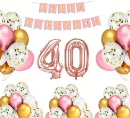 balony-zestaw-balonow-na-40-urodziny-rozowo-zloty-dekoracje-scianka-tlo