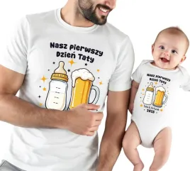 prezent-dla-taty-ojca-zestaw-koszulka-body-nasz-pierwszy-dzien-taty-m