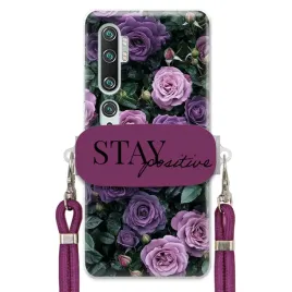 etui-do-xiaomi-mi-note-10-sliwkowy-sznurek-crossbody-uchwyt-purple-roses