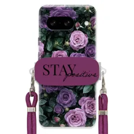 etui-do-google-pixel-8-sliwkowy-sznurek-uchwyt-kobiece-cute-purple-roses