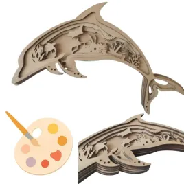 trojwymiarowa-kolorowanka-z-drewna-delfin-do-malowania-diy-3d