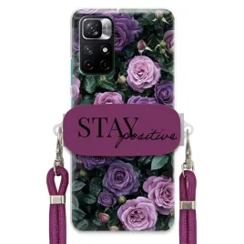 etui-do-xiaomi-redmi-note-11-5g-sliwkowy-sznurek-uchwyt-cute-purple-roses