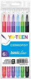 cienkopisy-basic-line-07mm-6-kolorow-interdruk