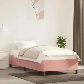 rama-lozka-rozowa-90-x-200-cm-tapicerowana-aksamitem-lumarko