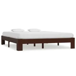 rama-lozka-ciemnobrazowa-lite-drewno-sosnowe-160-x-200-cm-lumarko