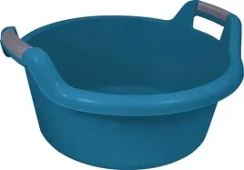 curver-miska-okragla-z-uchwytami-27l-niebieska-235314