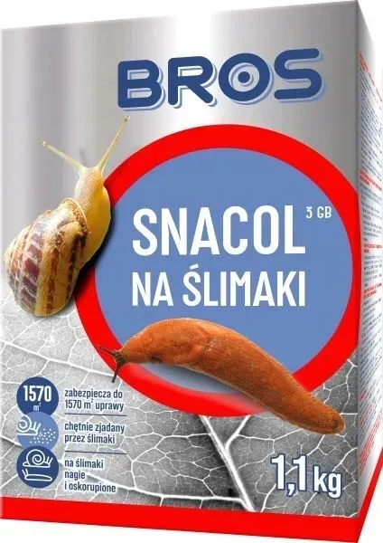 Bros Snacol 1,1kg Trutka Środek Na Ślimaki