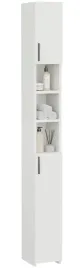 slupek-lazienkowy-waski-szafka-8-polek-bialy-mat-wymiary-20-x-24-x-182-cm