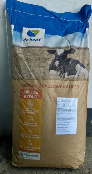 Kaliber TMR Mieszanka paszowa dla cieląt z lucerną