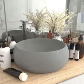 luksusowa-okragla-umywalka-matowy-szary-40x15-cm-ceramiczna-lumarko