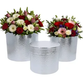 blyszczace-pudelka-prezentowe-z-pokrywka-okragle-flower-boxy-na-slub-3-szt