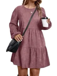 shein-plus-size-sukienka-rozowa-trapezowa-46-lyo