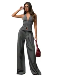 shein-bluzka-szara-w-paski-na-haftki-damska-36-l-j