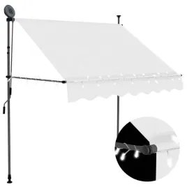 recznie-zwijana-markiza-z-led-200-cm-kremowa-lumarko
