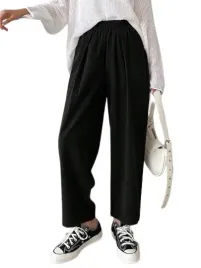 dazy-spodnie-damskie-czarne-proste-casual-m-lyp