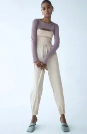 zara-spodnie-imitacja-skory-bezowe-basic-l-1hbs