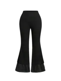 shein-plus-size-czarne-spodnie-damskie-dzwony-z-falbanami-na-dole-44-lyp