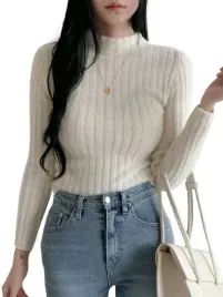 shein-sweter-damski-bezowy-dopasowany-z-polgolfem-s-lyl