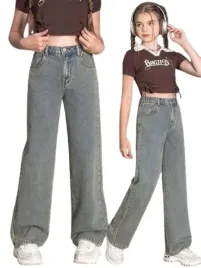 shein-dziewczece-spodnie-jeansowe-niebieskie-146-152-lym