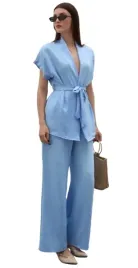 shein-komplet-niebieski-dwuczesciowy-damski-gladki-xs-lyu