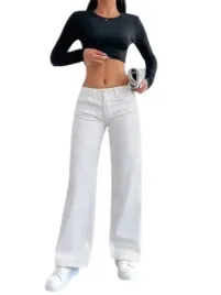 shein-jeansy-damskie-ecru-na-zamek-gladkie-38-lyj