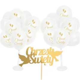 balony-na-chrzest-swiety-biale-duze-na-hel-stojak-do-balonow-topper-na-tort
