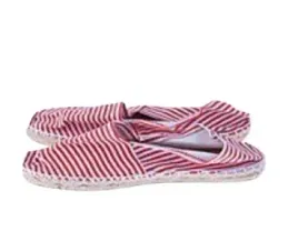 damskie-espadryle-plaskie-czerwone-w-paski-38-joc