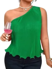 shein-damska-bluzka-zielona-plus-size-46-lwp
