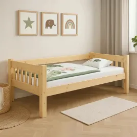 lozko-drewniane-90x200-mlodziezowe-dzieciece-z-oparciem-sofa-lucas-sosnowe