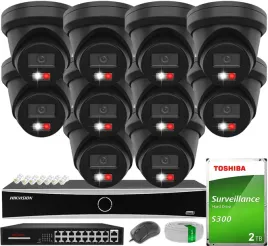 monitoring-10x-kamera-black-6mpx-z-acusense-hybrid-dysk-2tb-hikvision
