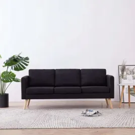 3-osobowa-sofa-tapicerowana-tkanina-czarna-lumarko